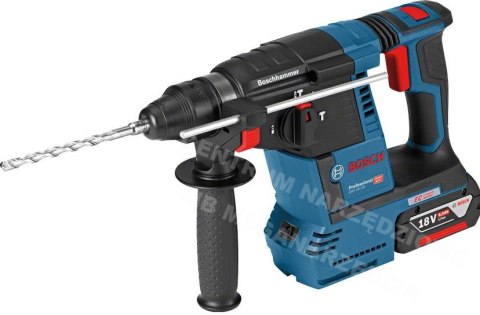 BOSCH MŁOT WIERCĄCO-KUJĄCY SDS-PLUS 18V 2,6J 2x6,0Ah LI-ION EC L-BOXX GBH 18V-26 BOSCH