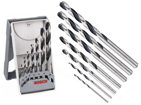 BOSCH WIERTŁO METAL HSS POINTTEQ 7cz. kpl. X-LINE BOSCH