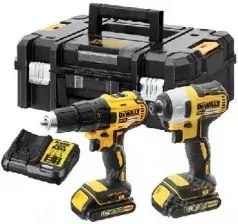 DEWALT.ZESTAW COMBO 18V DCD777 + DCF787 2x2,0Ah TSTAK II DEWALT