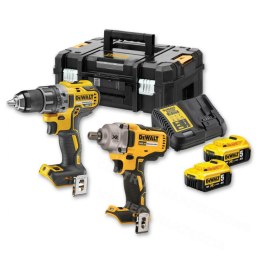 DEWALT.ZESTAW COMBO 18V DCK2077P2T (DCD791+DCF894) 2x5,0Ah 2xTSTAK II DEWALT