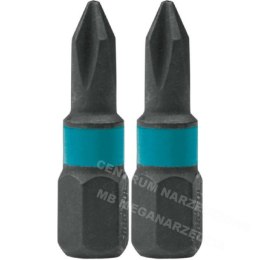 MAKITA KOŃCÓWKA UDAROWA PH2x25mm /2szt.