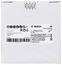 BOSCH FIBRA KRĄŻEK X-LOCK INOX/METAL 125 gr. 60 BOSCH