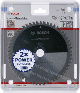 BOSCH PIŁA STANDARD.ALU 165x20x54z ACCU BOSCH