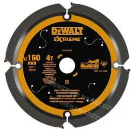 DEWALT PIŁA TARCZ.160x20mmx4z Fibre Cement DEWALT