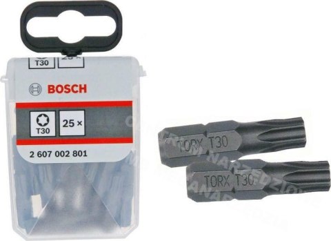 BOSCH KOŃCÓWKA WKRĘCAJĄCA EXH T30 x 25mm 25szt.