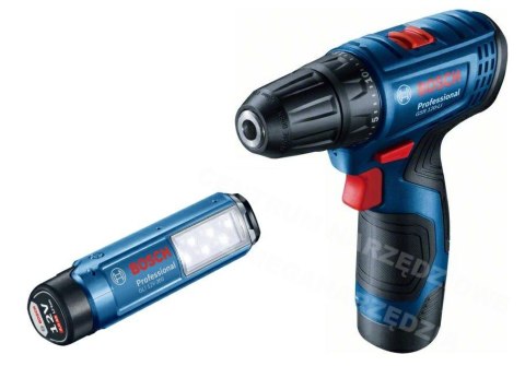 BOSCH WIERTARKO-WKRĘTARKA 12V 30/14Nm 2x2,0Ah LI-ION WALIZKA GSR 120-LI + GLI 12V-300 BOSCH