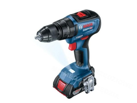 BOSCH WIERTARKO-WKRĘTARKA UDAROWA 18V 50/24Nm 2x2,0Ah BRUSHLESS GSB 18 V-50 BOSCH