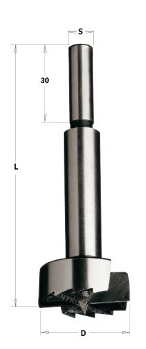 CMT SEDNIK D=25mm, S=8mm, L=90mm