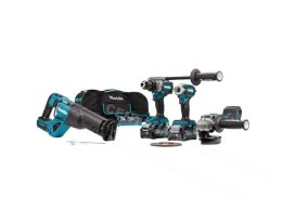 MAKITA ZESTAW COMBO 40Vmax XGT (GA005G+DF001G+TD001G+JR001G) 2x4,0Ah +ADP010 +TORBA MAKITA