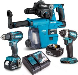 MAKITA.ZES.COMBO 18V (DDF486+DTD153+DHR243W) 2x5,0Ah +TORBA DLX3154TX1 MAKITA