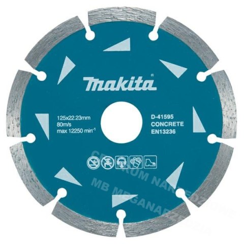 MAKITA TARCZA D.125 SEG 10szt. D-41595-10 MAKITA