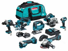 MAKITA.ZES.COMBO 18V (DDF486+DGA504+DHS660+DJV182+DKP181+DTD153+DTM52) 2x5,0Ah TORBA DLX7019TX1 MAKITA