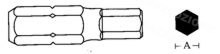 JONNESWAY Końcówka IMBUS 6 x 30mm 6-kąt. 10mm