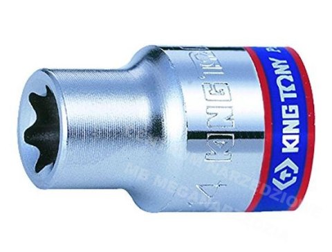 KING TONY NASADKA KRÓTKA GWIAZDKOWA / TORX 1/4" E4 x 24mm