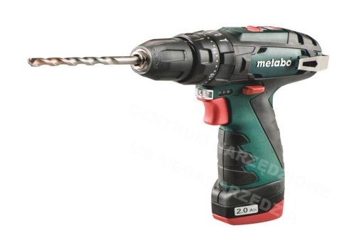 METABO Wiertarko-wkrętarka udarowa 10,8V 34/17Nm 2x2,0Ah LI-ION Powermaxx Sb Basic