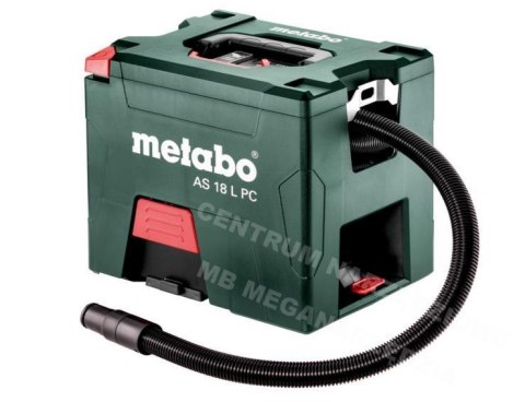 METABO ODKURZACZ 18V WALIZKOWY AS 18 L PC CARCASS