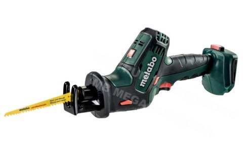 METABO PIŁA SZABLASTA 18V SSE 18 LTX COMPACT CARCASS + METALOC