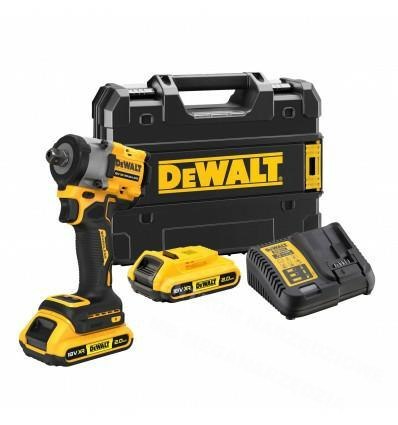 DEWALT Klucz udarowy 1/2" 18V 406Nm 2x2,0Ah TSTAK zapadka DCF922D2T