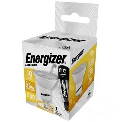 ENERGIZER ŻARÓWKA SPOT 3,1W / 35W GU10 230LM BARWA CIEPŁA