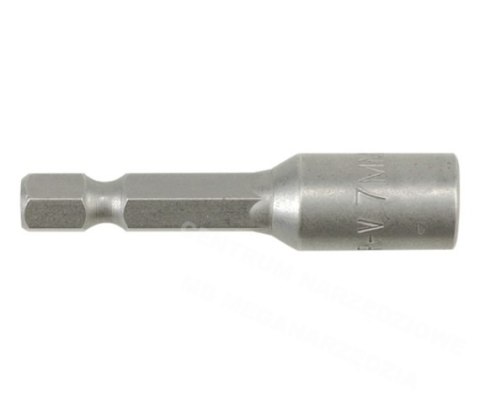 YATO KOŃCÓWKA Z NASADKĄ 7mm MAGNETYCZNA, BLISTER 1512