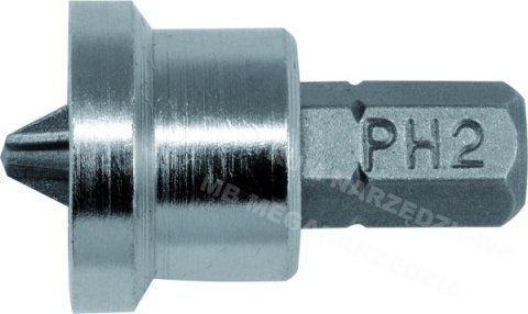 YATO KOŃCÓWKA / BIT Z OGRANICZNIKIEM DO PŁYT KARTON-GIPS 1/4" x 25mm PH2 20szt. 7980