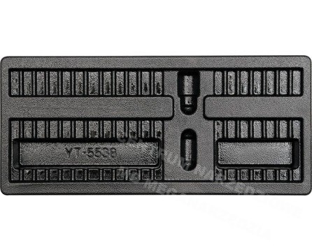 YATO WKŁADKA DO SZUFLADY NA ZESTAW KOŃCÓWEK 40 elem. 55381