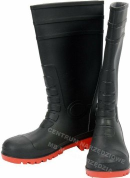 YATO Boots safe wellington boots with a metal toe cap and a steel anti-puncture insole size M. 39