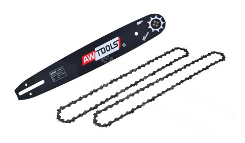 AWTOOLS Prowadnica do pilarki CS450 35cm/52/3/8"/1,3 + 2 x łańcuch