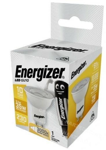 ENERGIZER ŻARÓWKA SPOT 3,1W / 35W GU10 230LM BARWA NEUTRALNA