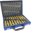 SET OF DRILLS FOR METAL 1-10mm 170 pcs TITANIUM