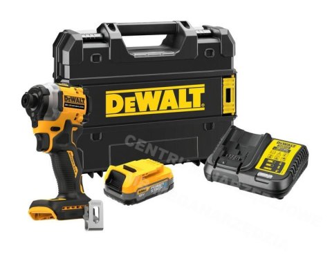 DEWALT Zakrętarka udarowa 18V 208Nm 1x1,7Ah POWERSTACK DCF850E1T