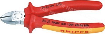 KNIPEX SZCZYPCE BOCZNE IZOLOWANE160mm