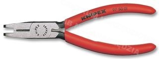 KNIPEX Szczypce do zagniatania złączek z ostrzem bocznym