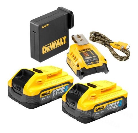 DEWALT Adapter / zestaw do ładowania 5A