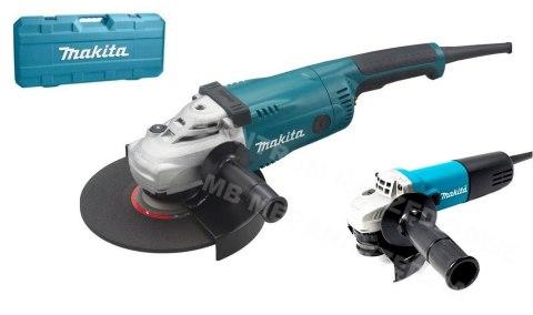 MAKITA Szlifierka Kątowa Zestaw Combo DK0053 (GA9020+9558HNR) Walizka