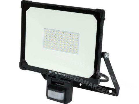 YATO Reflektor Smd Led 50w 4750lm Z Czujnikiem Ruchu