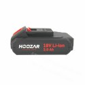 HOOZAR Szlifierka Kątowa Bezszczotkowa 125mm 18V 2x2.0Ah AG10BL