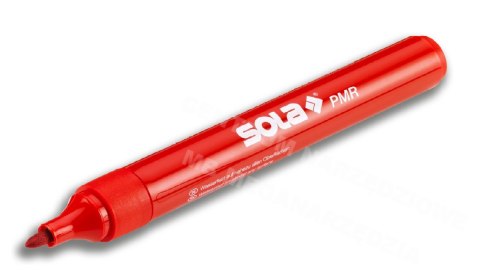 SOLA Marker Uniwersalny Pmr Wodoodporny Czerwony