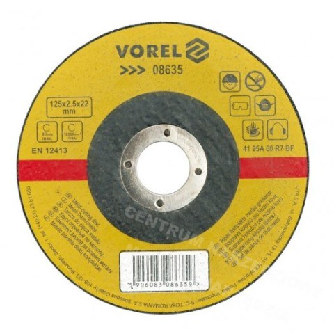 VOREL TARCZA DO CIĘCIA METALU 300x3,2x32mm 08642