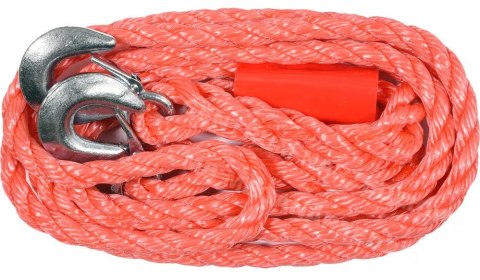 VOREL Tow rope - braided 3.5t with hook 82200