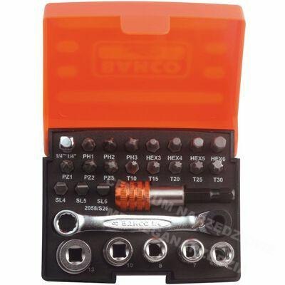 BAHCO Impact bits & sockets 26pcs.