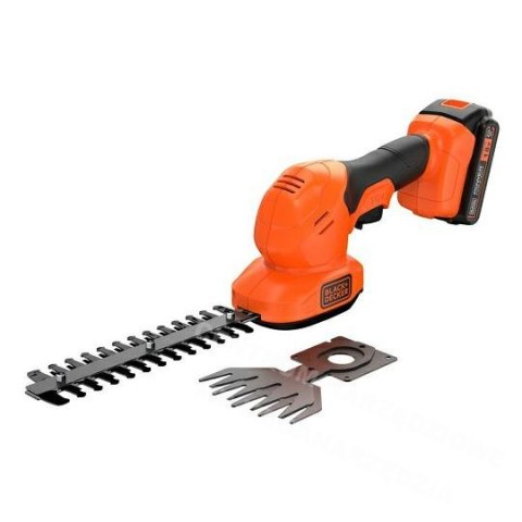 BLACK&DECKER Nożyce do żywopłotu i trawy 18V 1x2,0Ah