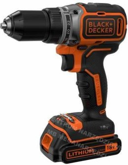 BLACK+DECKER WKRĘTARKA 18V BL186KB 52Nm 2x1,5Ah BL