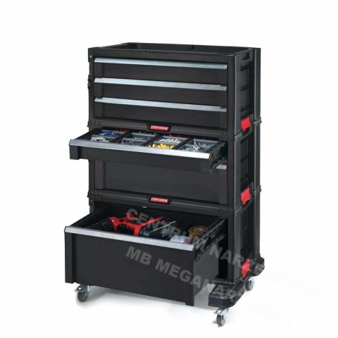 KETER Regał 6 szuflad Tool Chest set