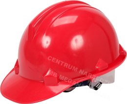 VOREL Protective helmet red hdpe