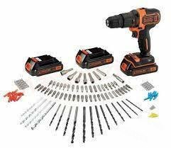 BLACK+DECKER wkrętarka udar. 18V 3x1,5Ah +120 ACC