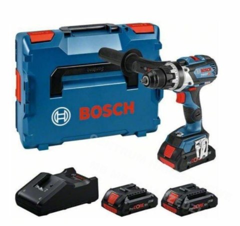 BOSCH WKRĘTARKA GSR 18V-110 C 110/47Nm 3x4,0Ah PROCORE LB