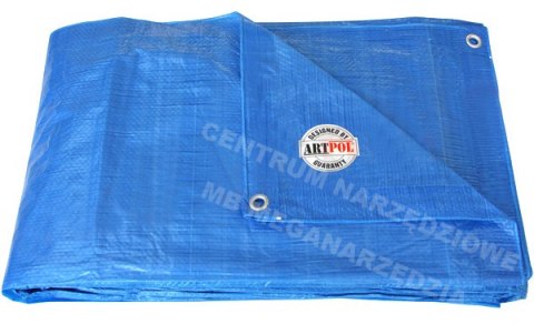 Blue tarpaulin 65g 10 x 10m