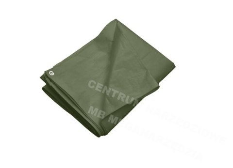 Green tarpaulin 120g 8 x 10m