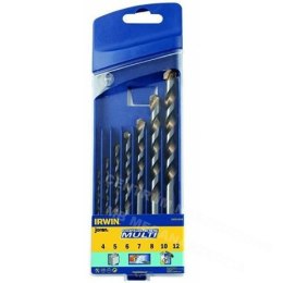 IRWIN Universal drill bit CORDLESS MULTI SET 7pcs. 4, 5, 6, 7, 8, 10, 12 mm